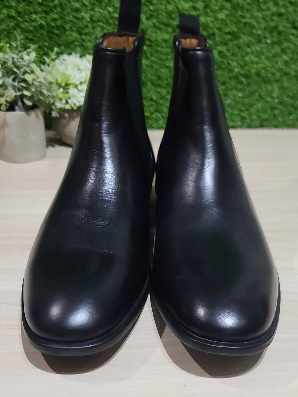Aquatalia Mens Adrian Black Boots / US 10.5 New